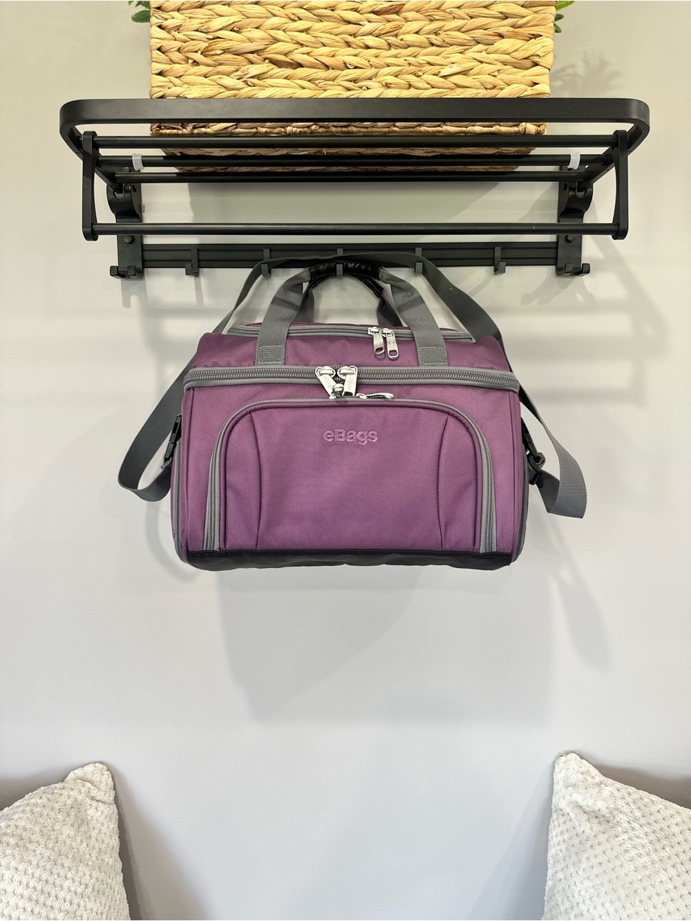 EUC eBags Purple Crew Cooler II
